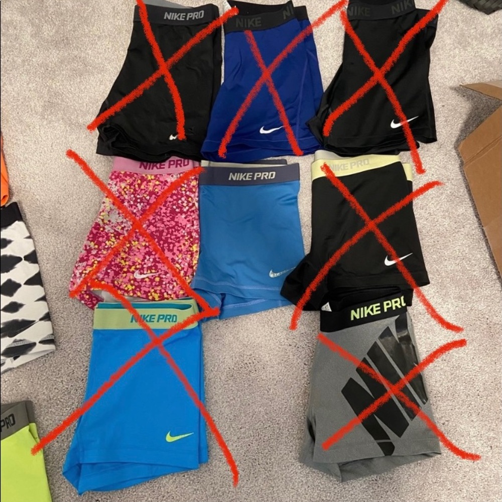 Nike pro spandex. All size large. Lightly used